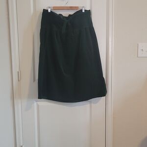 Elegant Dark Green Women's Skirt